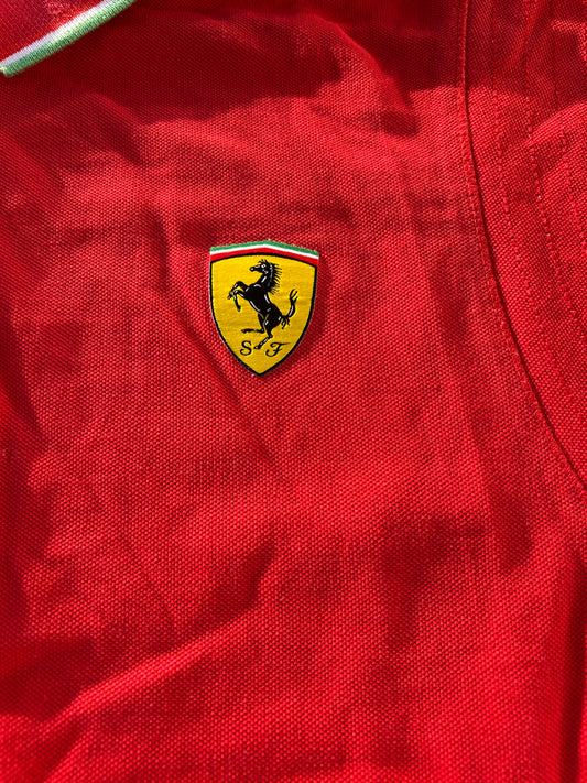 Ferrari Vintage 90s Polo Shirt (XL)