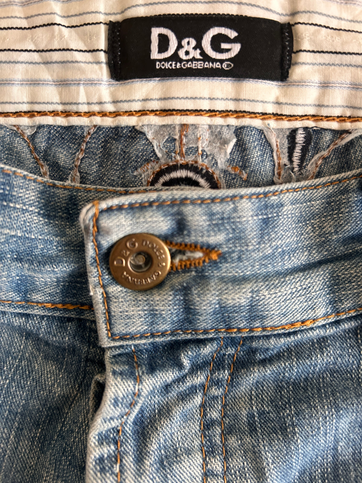 D&G jeans Vintage baggy jeans 90s (S)