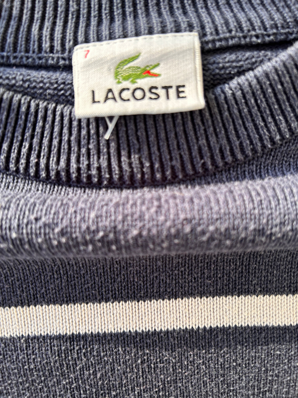 Lacoste Vintage 90s sweater (L)