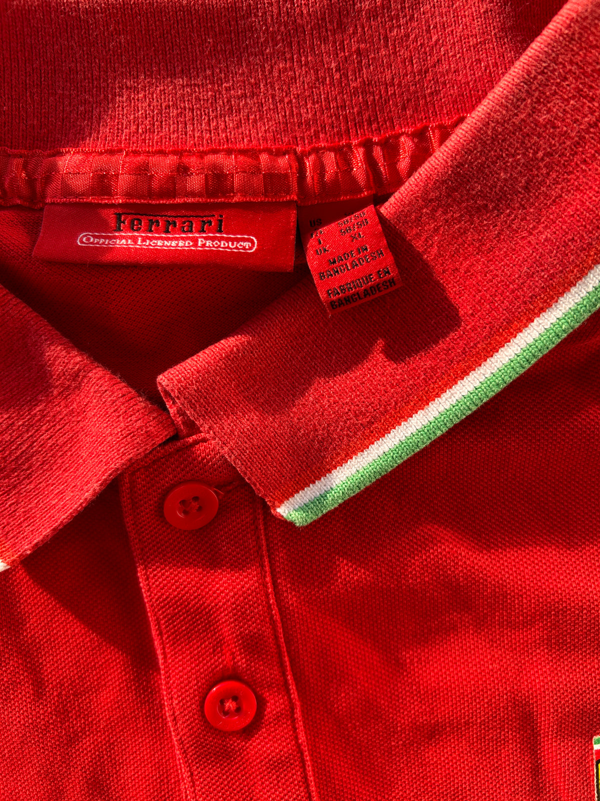 Ferrari Vintage 90s Polo Shirt (XL)