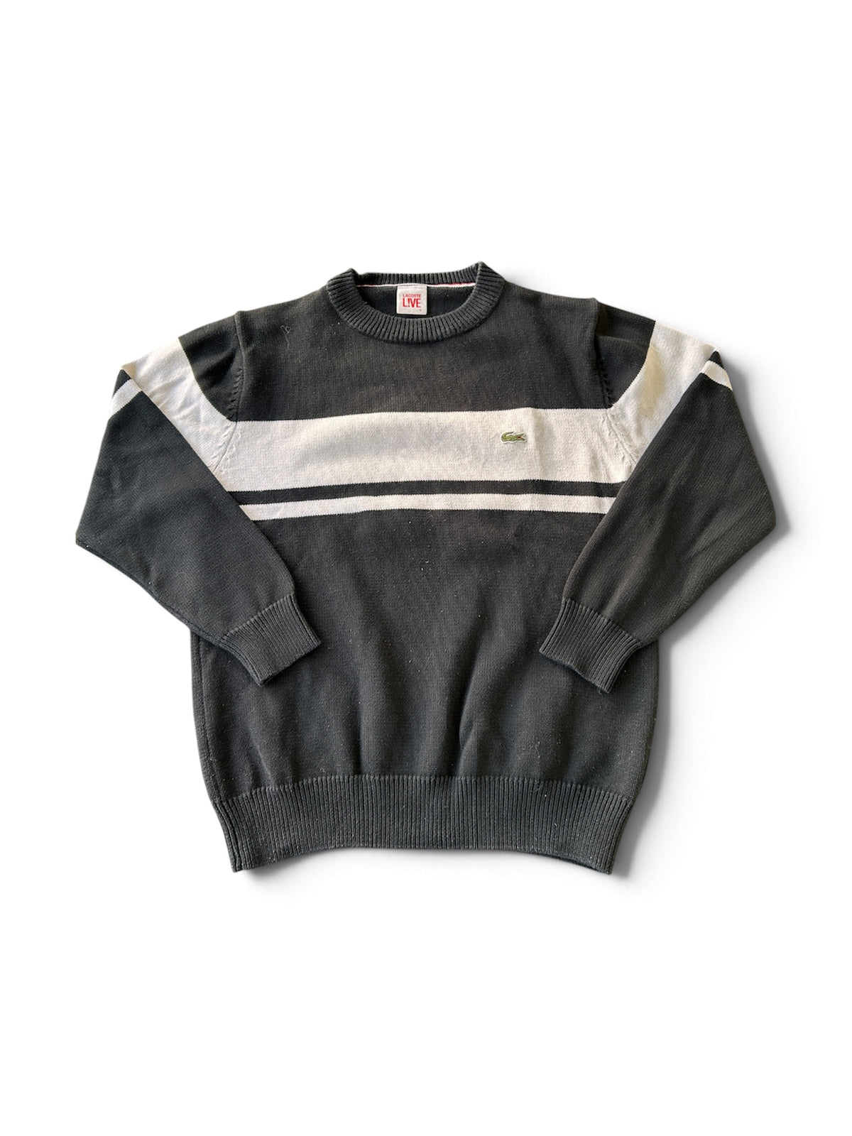 Lacoste Vintage Knit  Sweater (L)