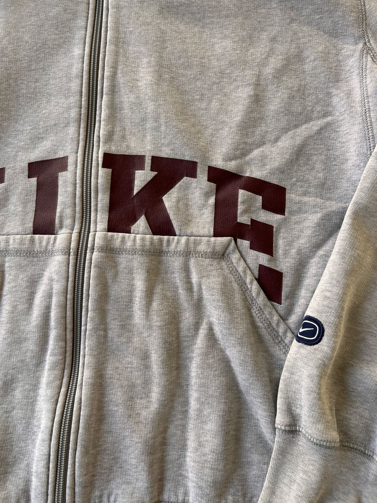 Nike Vintage 90s Zip Hoodie (XL)